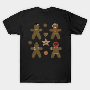 Indie Gingerbread Family - Christmas/Yule Decorations T-Shirt